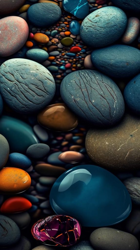 水底漂亮石头插图2